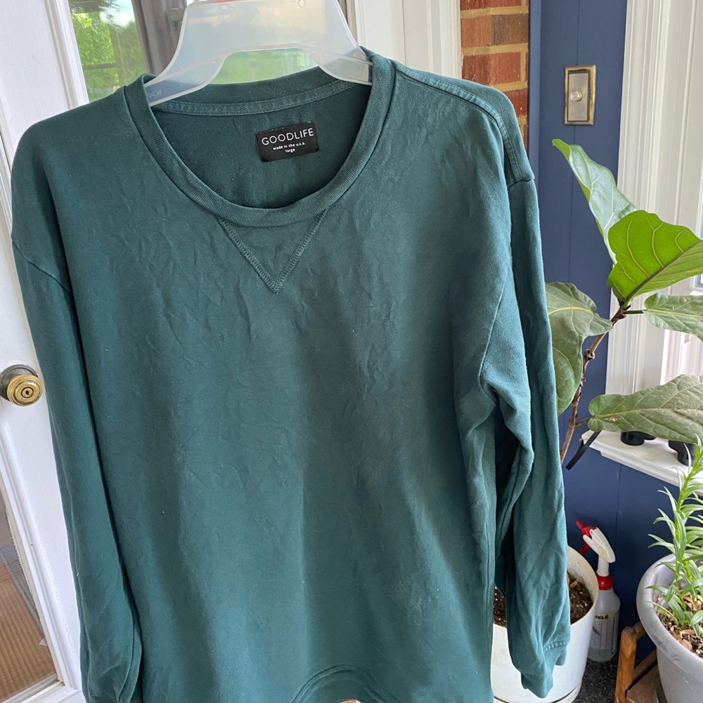 Goodlife Deep Teal Crewneck Pullover